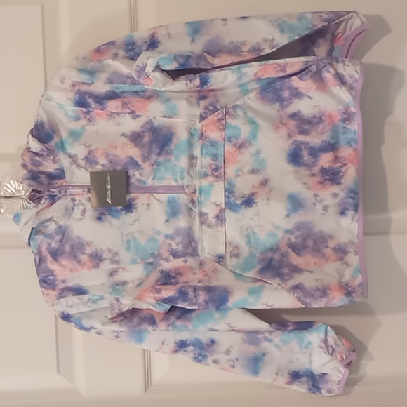Eddie Bauer Kids' Rainfoil® Anorak New with Tags Size Small 7/8 - Picture 5 of 6